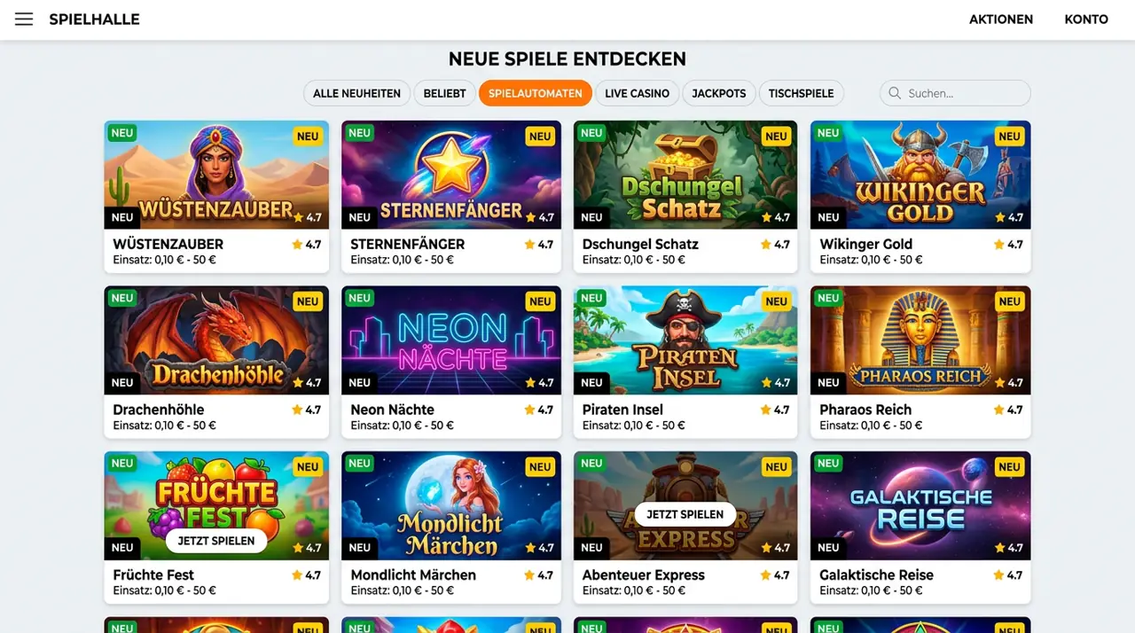 Neuheiten — Winstler